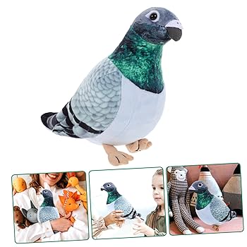 鳩ぬいぐるみ Amazon.co.jp: Vaguelly 鳩の 偽のハト 抱きしめられる